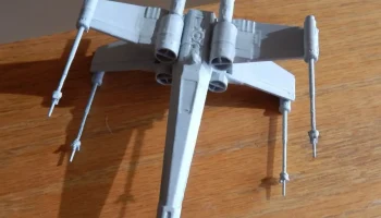 Звездные войны X Wing, S-образные крылья в атакующей пози... 3