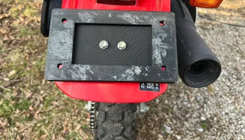 Подходит для крепления заднего номерного знака Honda XR65... 5