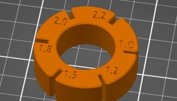 Инструмент "Держатель спиц" (плоский) - FreeCAD... 1