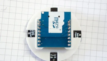 Кольцевой щит Neopixel для WeMos D1 mini 5
