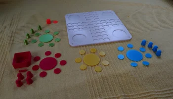 Людо (Фиа Мед Кнафф) Все детали напечатаны на 3D-принтере... 3