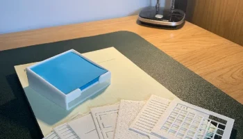Держатель для заметок Post-It и шаблоны...... Держатель для заметок Post-It и шаблоны......