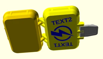 Полностью параметрический генератор блоков в OpenSCAD......