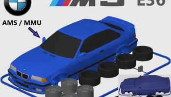 Карта комплекта BMW M3 E36 Coup&eacute; (масштаб 1:24) 5