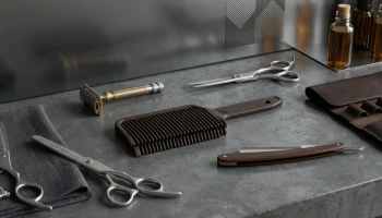 Эргономичная расческа Barber Fade (Arc Design)...