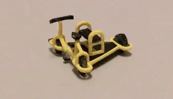 Рельсовый велосипед H0 в масштабе 1:87 5