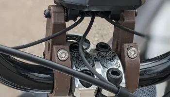 Крепление для компьютера Shimano STEPS E-Bike для 22,2 мм... 2