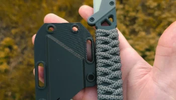 Универсальный нож EDC с ручкой из паракорда......... 1