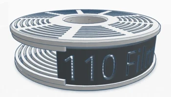 Pa-110: катушка для проявки пленки 110/16 мм v2 (подходит дл