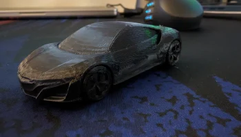 Acura / Honda NSX с движущимися колесами с принтом на мес... 2