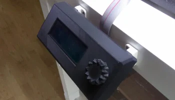 Крепление "ласточкин хвост" для ЖК-дисплея Prusa......