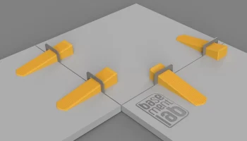 Выравниватель плитки Распорки + зажимы Набор инструментов..