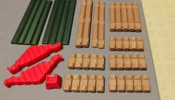 Мини-бревна в стиле Линкольна - настольная сборная игрушк... 6
