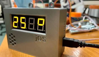 Простой термометр с влажностью