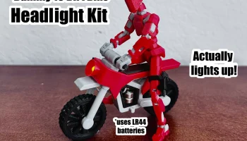 Комплект рабочих фар - Dummy 13 Dirt Bike