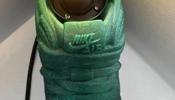 NIKE AIR JORDAN 1 SHOES Скульптурная светодиодная лампа (ита 4