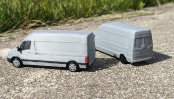 Фургон Mercedes-Benz Sprinter - масштаб 1:87 1