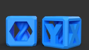 Тестовый куб Helix/образец нити/калибровка XYZ...... 1