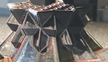 Moderner Geometrischer Weihnachtsbaum / Christbaum sehr e... 3