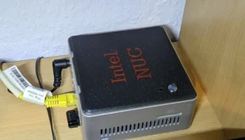 Верхняя крышка Intel Nuc 5-го поколения......