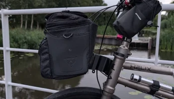 Складной велосипед Helix на переднем багажнике Brompton... 6