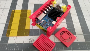 Корпус Orange Pi 5 Plus с вентилятором 40 x 10 мм... 1