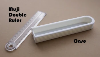Muji Hack - Футляр для ручек с двойной линейкой........ 2