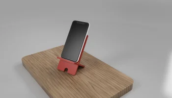 Минимальная настольная подставка для телефона - конструкц... 3