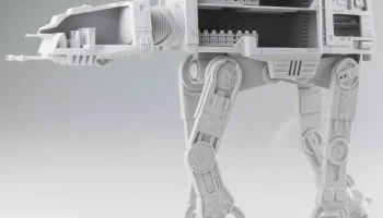 Детальный AT-AT из "Звездных войн" в масштабе 1:75. 5