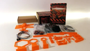 Super Bot Gears - стартовый комплект Arduino, распечатанный  2