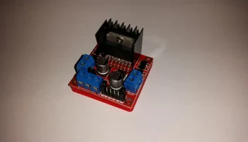 Монтаж Arduino для мотоцикла L298-Platine 3