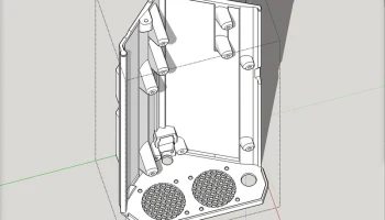 LowRider 3 CNC - корпус блока управления для Raspberry Pi... 8