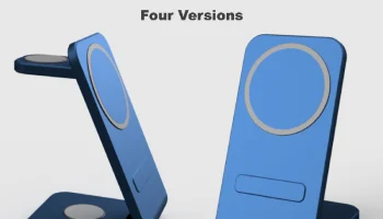 Магнитная подставка для зарядки iPhone, Apple Watch и Air... Магнитная подставка для зарядки iPhone, Apple Watch и Air...
