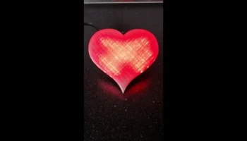 Heart lamp