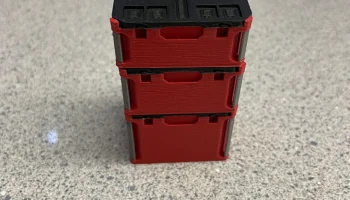 Модель Milwaukee Packout в масштабе 1:14