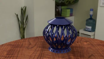 "Elegance Illumination: стильный 3D-дизайн абажура"......