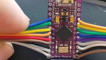 Крепление микрозажимом Arduino Pro