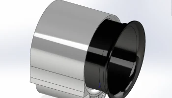 Крепление QX-Motor 50 мм EDF для летающего крыла Wing Win... 1