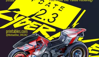 Киберпанк Яиба Кусанаги CT-3X (1/18, 1/12, 1/7) 5