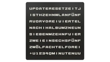 WordClock 16x8 - 2025 г. 6
