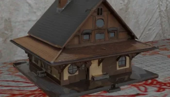 Дом в баварском стиле Железнодорожный вокзал......