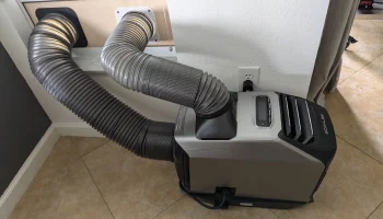 Переносной кондиционер EcoFlow WAVE 2 с разъемами для выт...