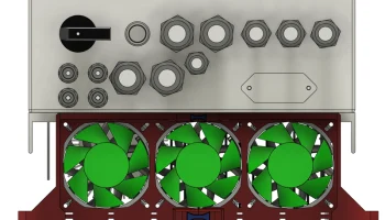 Поддержка вентилятора DEYE 6 кВт инвертор_V1+V2... 6