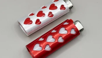 Зажигалка Love Hearts Bic