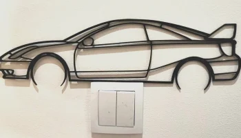 Силуэт Toyota Celica WallArt