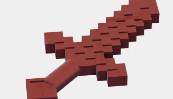 Лего Майнкрафт Меч