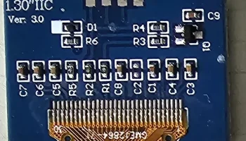 Корпус SSD1306 3