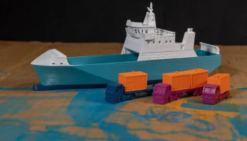 RoRo Line a Roll on Roll с корабля 4