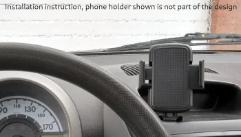 Зажим для телефона на приборной панели Toyota Aygo.......... 1