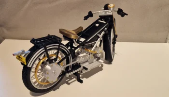 Мотоцикл BMW R32 1925 года выпуска, масштаб 1:6,5. Дизайнер  5